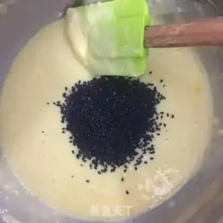 Make Sesame pancakes step 5