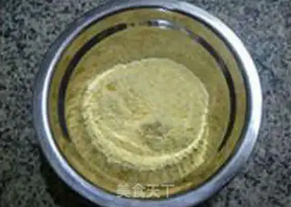 Make Red bean corn paste marfin step 1