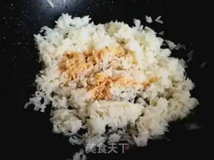 Make Chicken chop fried rice step 4