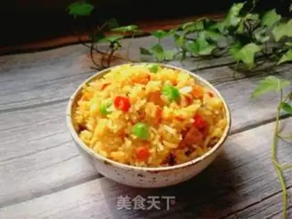 Make Chicken chop fried rice step 8