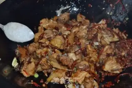 Make Spicy chicken step 7