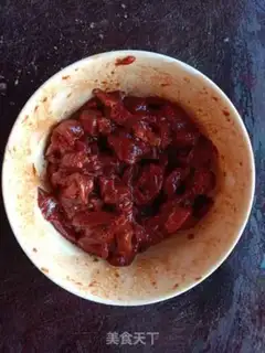 Make Garlic beef step 1