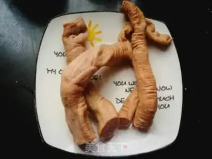 Make Garlic intestines step 0