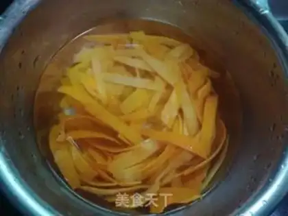 Make Orange sugar step 3