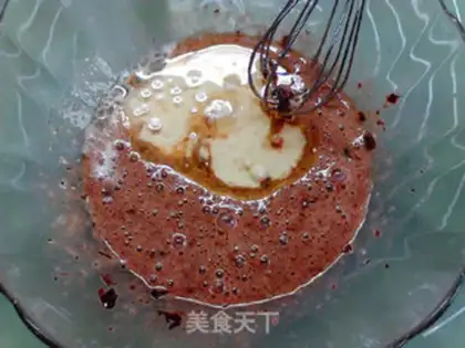 Make Low-fat double blueberry marfin step 2