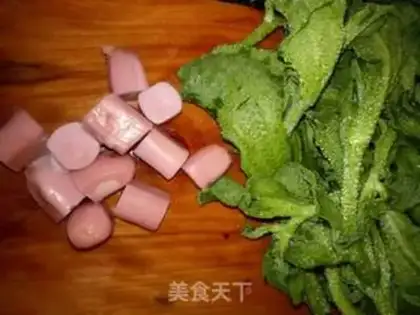 Make Iced sausage step 0