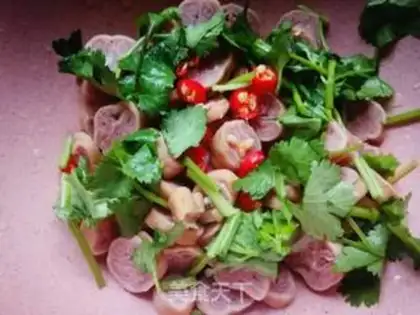 Make Garlic intestines step 3