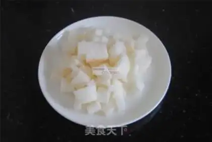 Make Pear sugar step 1