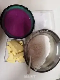 Make Flamingo biscuit step 1
