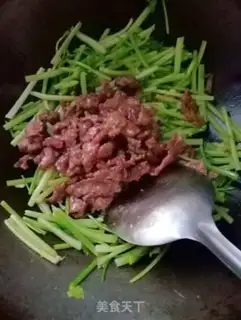 Make Celery beef step 8