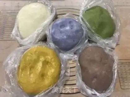 Make Potato color tacos step 5