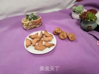 Make Flamingo biscuit step 11