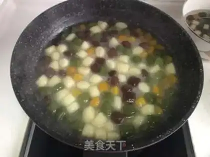 Make Potato color tacos step 9