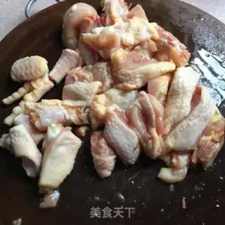 Make Pumpkin steamed chicken step 1