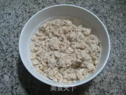 Make Green oatmeal step 1