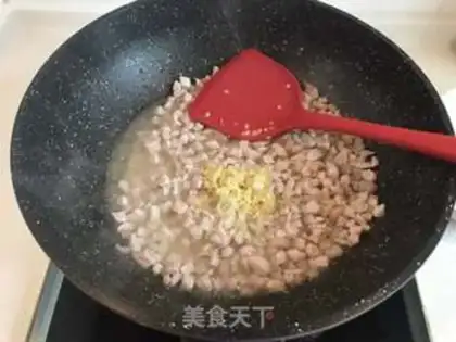 Make A meat bag with mushroom sauce step 6