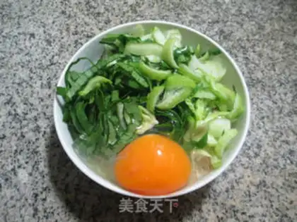 Make Green oatmeal step 2