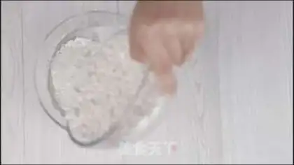 Make Pearl rice balls step 1
