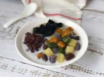 Make Potato color tacos step 14