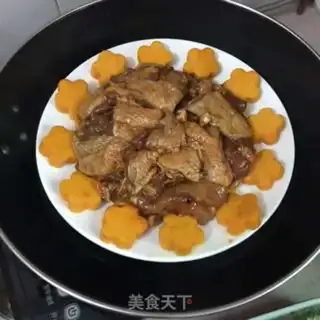 Make Pumpkin steamed chicken step 7