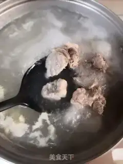 Make Carrot steak fan soup step 5