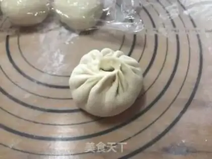 Make A meat bag with mushroom sauce step 12