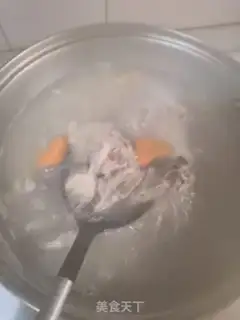 Make Carrot steak fan soup step 8