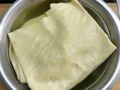 Make Tofu skin step 2