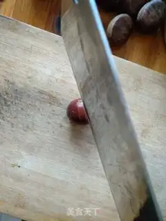 Make Steam chestnuts step 1