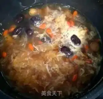 Make Lotus silver ear soup step 4