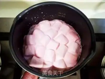 Make Cotton candy pudding step 2