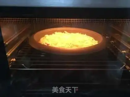 Make Chicken pepper pizza step 9