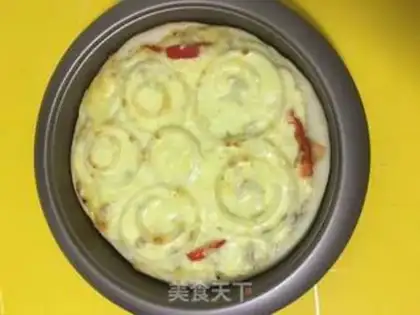 Make Chicken pepper pizza step 10