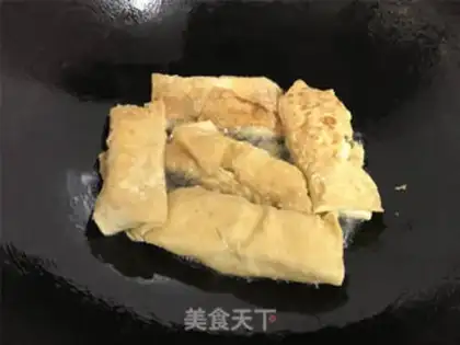 Make Tofu skin step 7