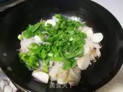 Make Coat mustard rice step 7