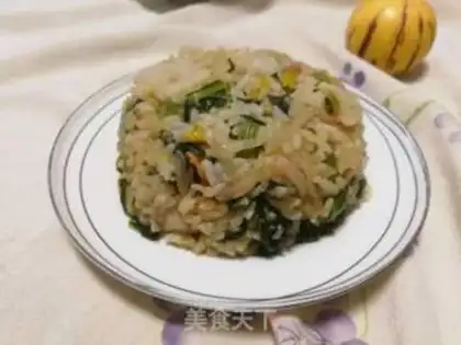Make Coat mustard rice step 9