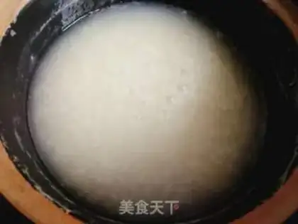 Make Silver rice porridge step 3
