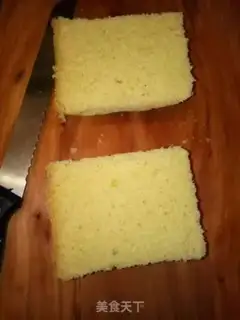 Make Rose cake step 1