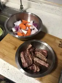 Make Black pepper cowboy bones step 0