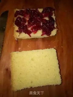Make Rose cake step 2