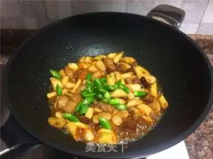 Make Soybeans, red meat step 11