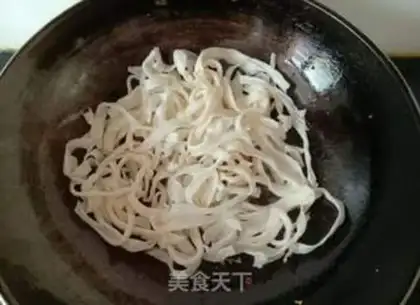 Make Egg beef fried river powder step 7
