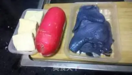 Make Roach tofu-cooked chicken step 0