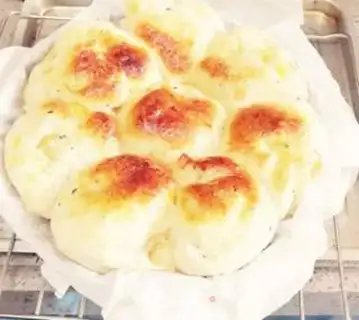 Make Red potato jam bread step 5