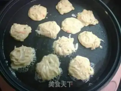 Make Noodle pancakes step 5