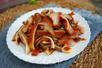 Make Spicy pig ears step 9