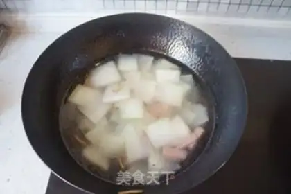 Make Pork fan soup step 3