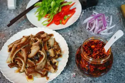 Make Spicy pig ears step 13
