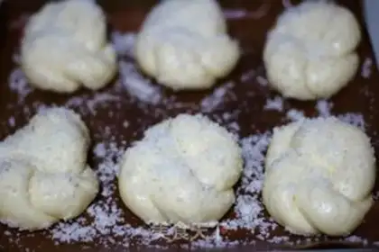 Make Coconut milk bread step 16