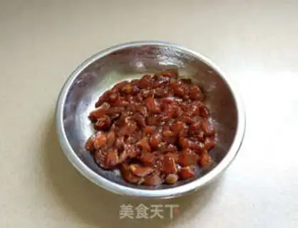 Make Sour sauce and egg fried rice step 1